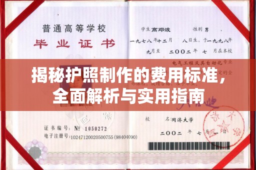 芎林揭秘护照制作的费用标准，全面解析与实用指南